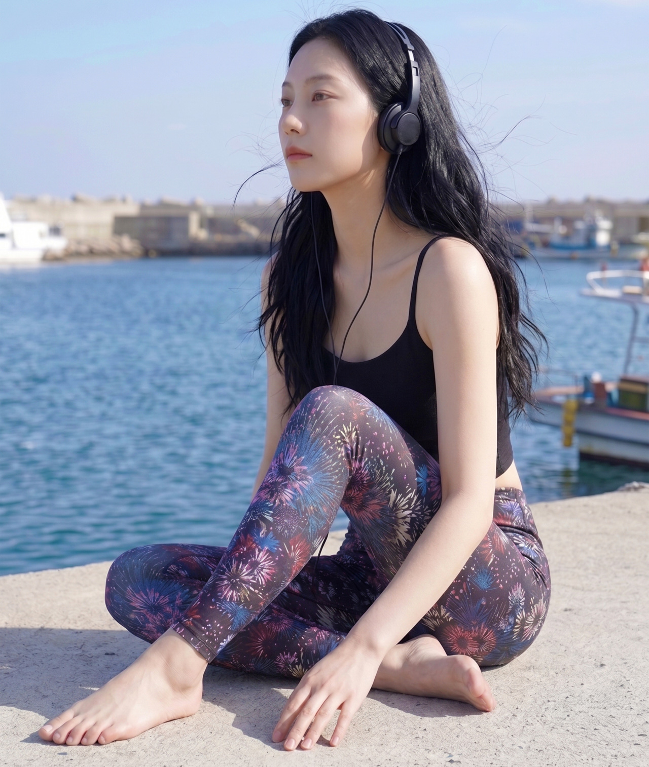 NEW PRINTS 光と静寂、花と墨。待望の4柄が登場 | イージーヨガ