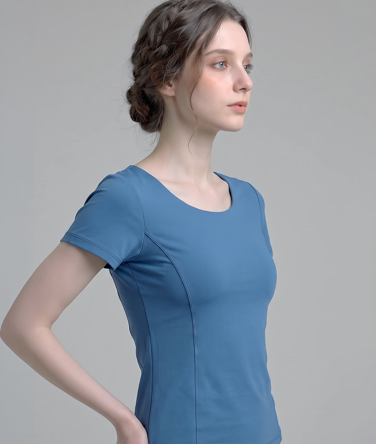 コンフォートブラTシャツ 着用イメージ